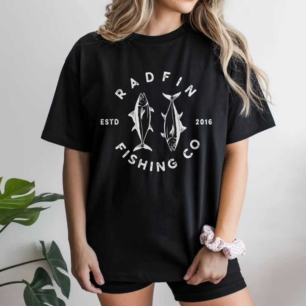 Fishing T-Shirt | Saltwater Tuna Graphic Design | Premium Cotton Tee | Gift for Angler Men and Women