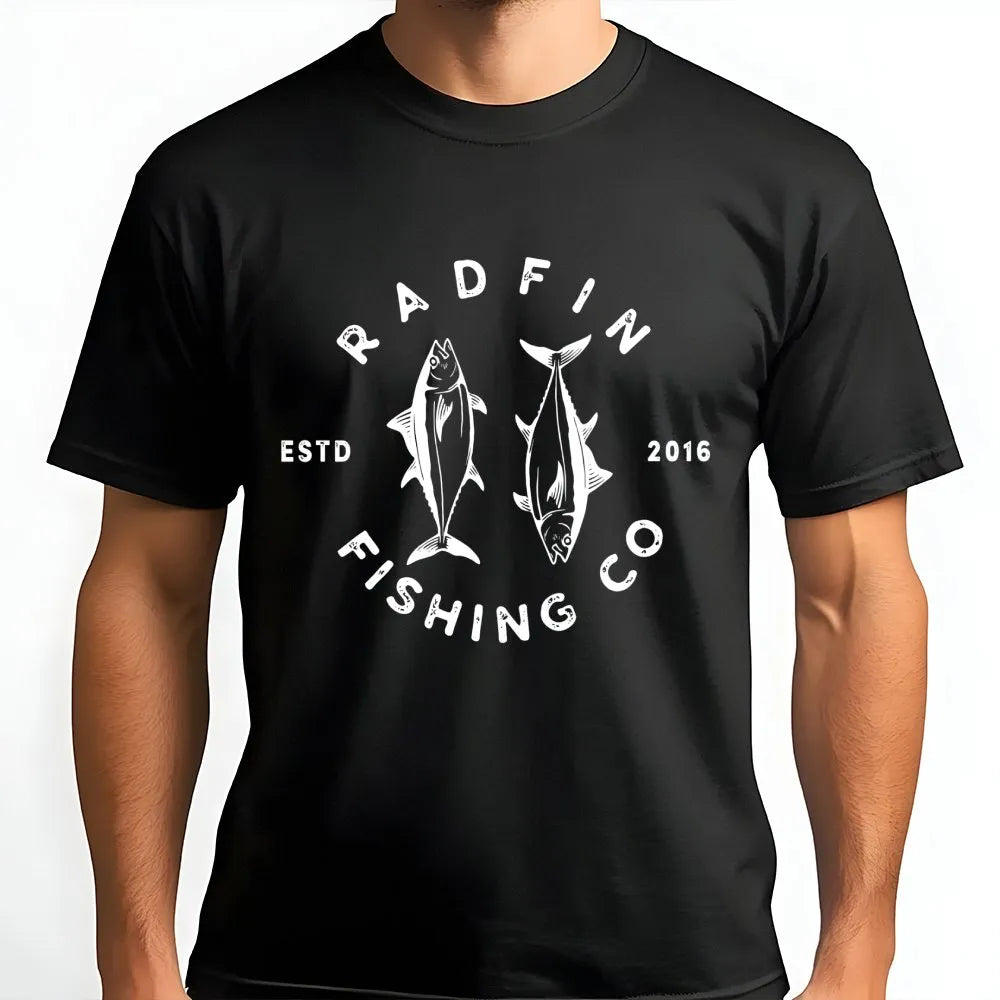 Fishing T-Shirt | Saltwater Tuna Graphic Design | Premium Cotton Tee | Gift for Angler Men and Women